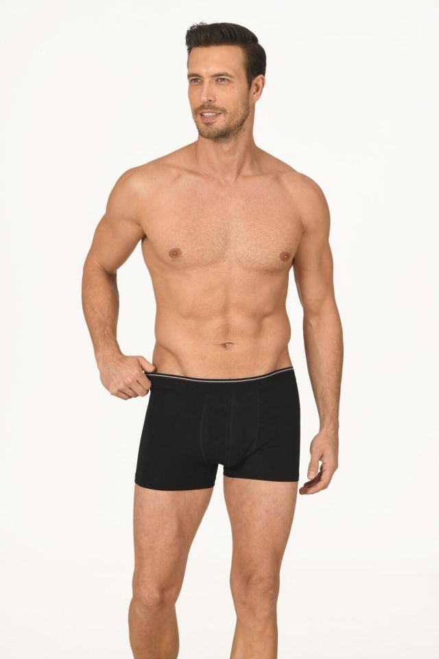 Nbb 735 Erkek Modal Boxer -SİYAH - -XX