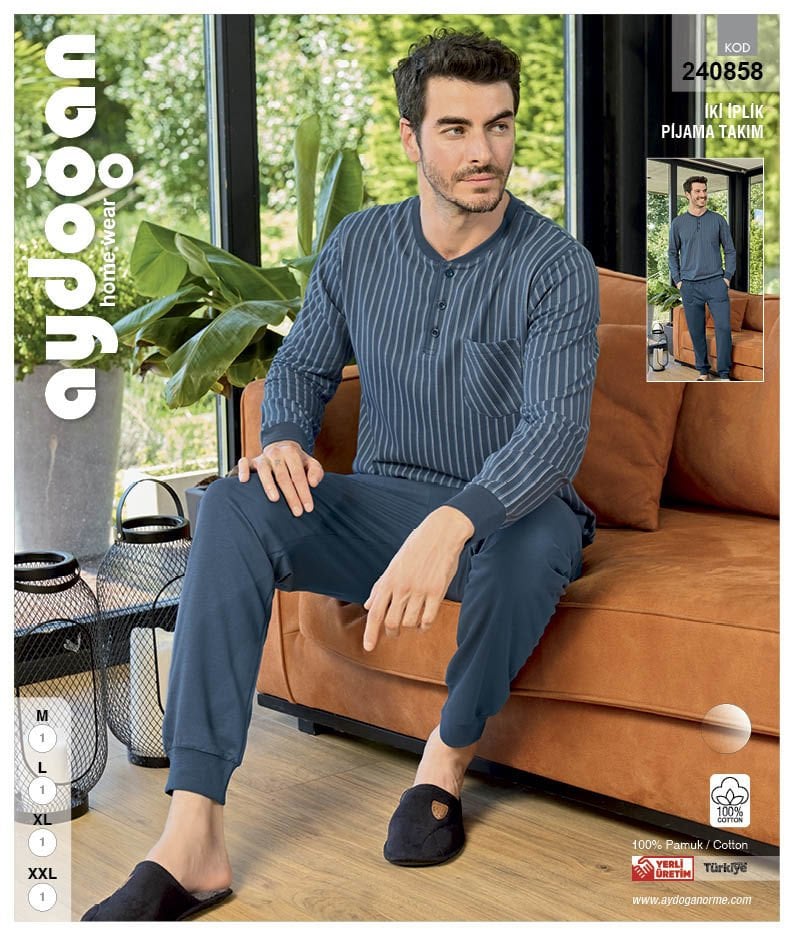 Aydoğan 240858 Erkek Pijama Takım
