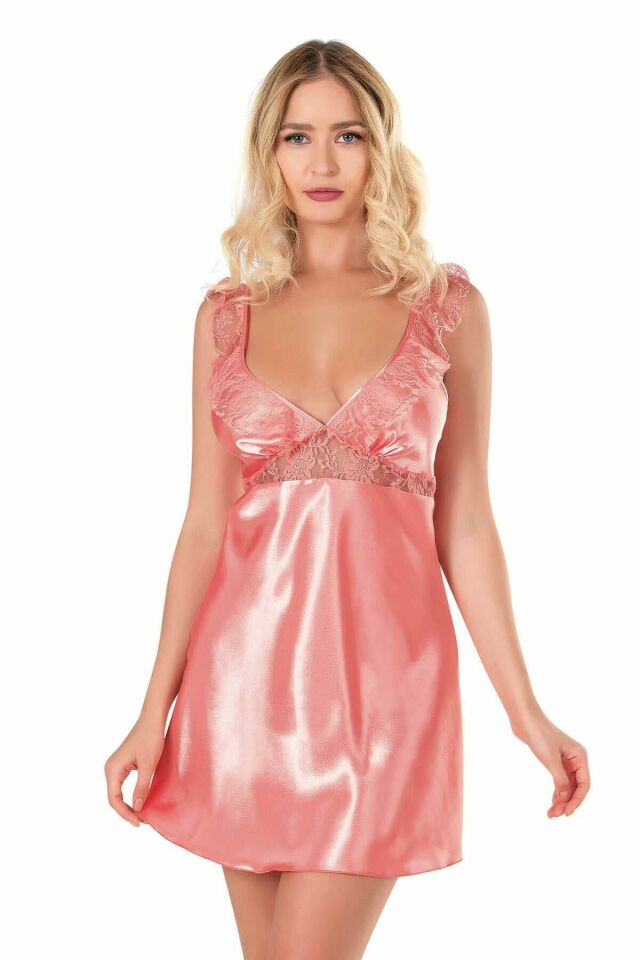 PRİMODA 8108 SATEN GECELİK