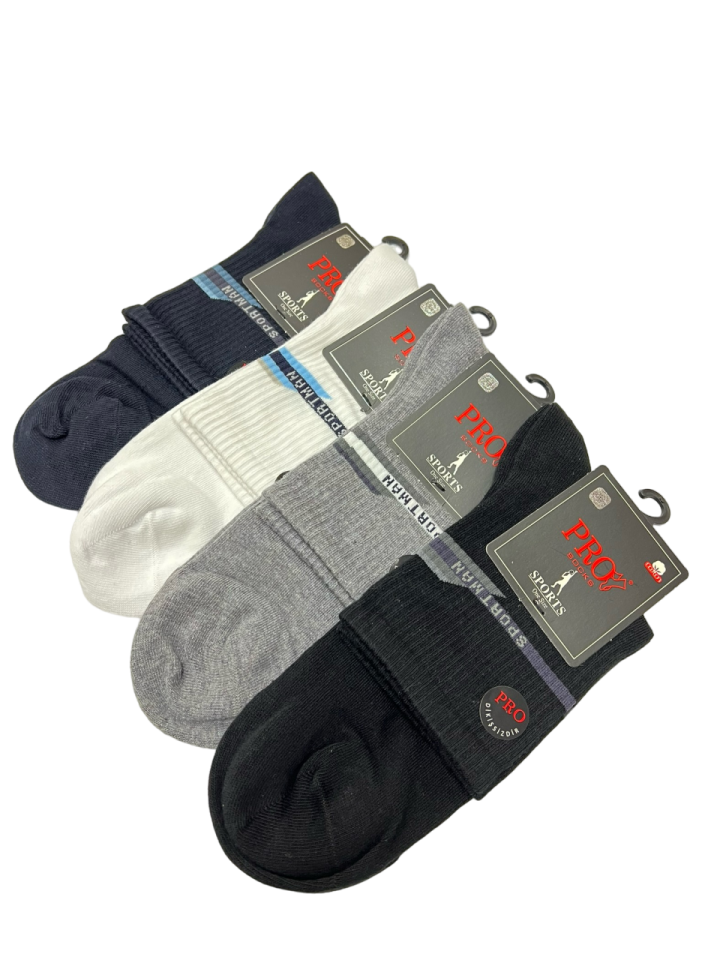 Pro 10561 Erkek Penye Patik Çorap