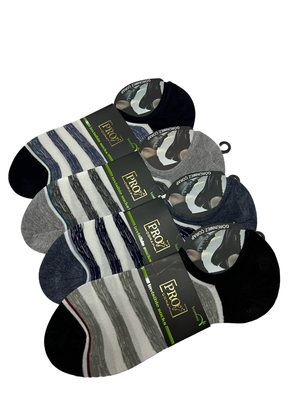 Pro 10783 Erkek Bamboo Sneaker Çorap
