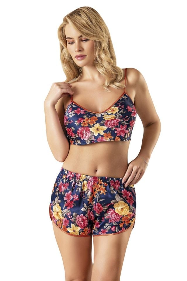 Primoda 9147 Saten Babydoll Gecelik