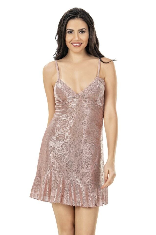 Primoda 8155 Saten Gecelik