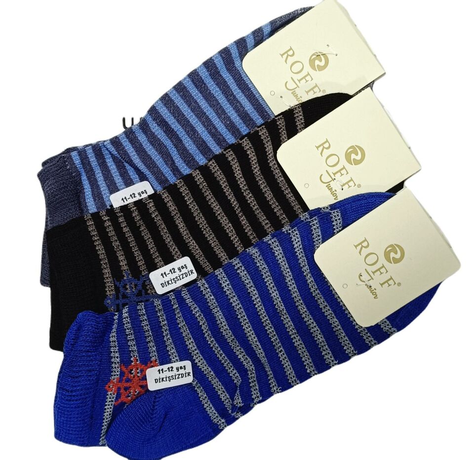ROFF 35864 ERKEK BEHİÇ ÇOCUK PATİK 7-9-11