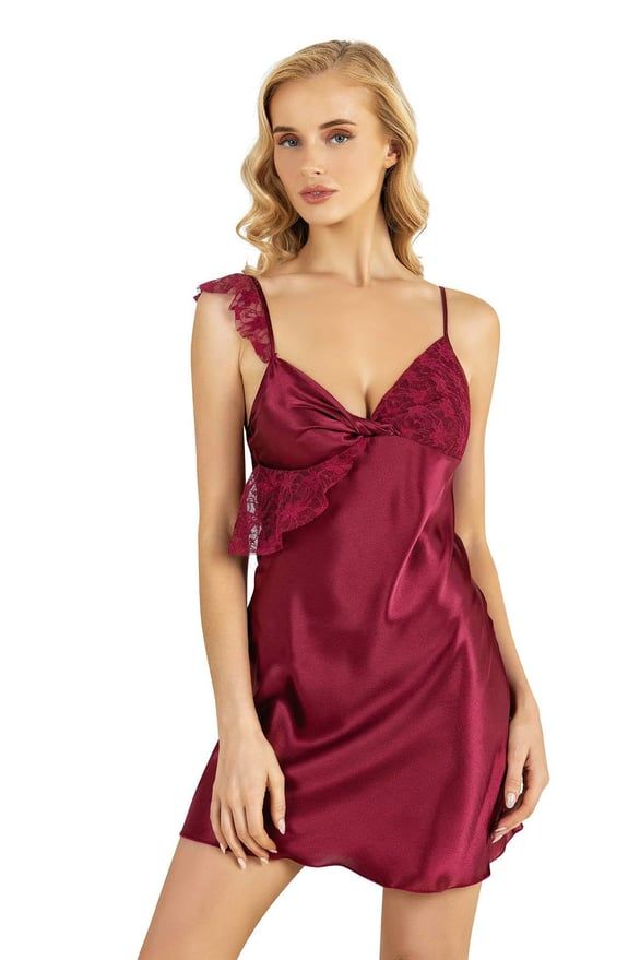 Primoda 8235 Saten Gecelik
