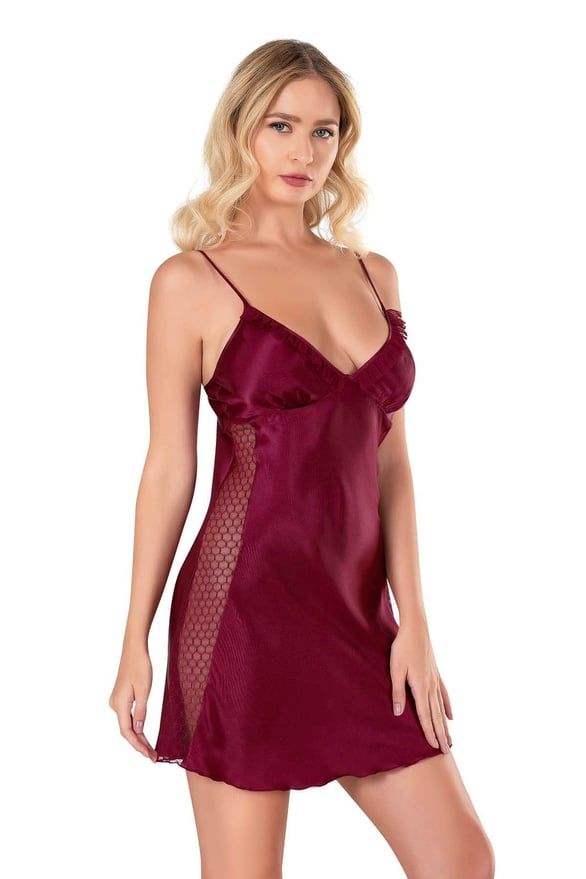 Primoda 8105 Saten Gecelik