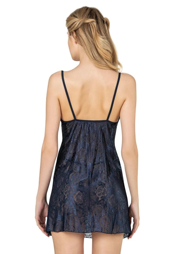 Primoda 8051 Jakarlı Kısa Gecelik