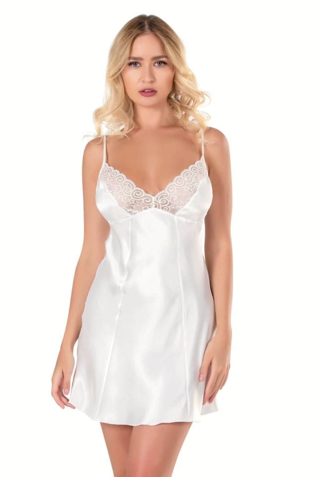 Primoda 8106 Saten Gecelik