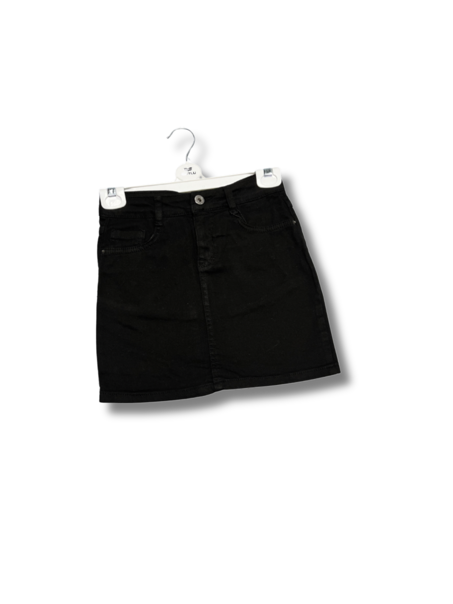 MUTLU Basic Gabardin Kız Etek