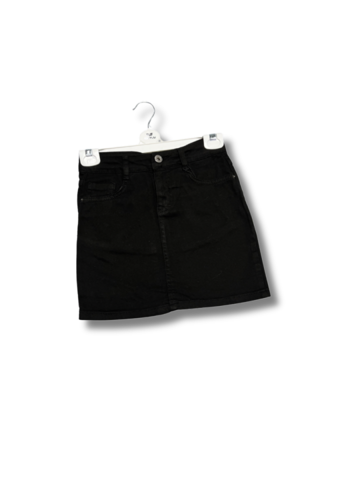 MUTLU Basic Gabardin Kız Etek