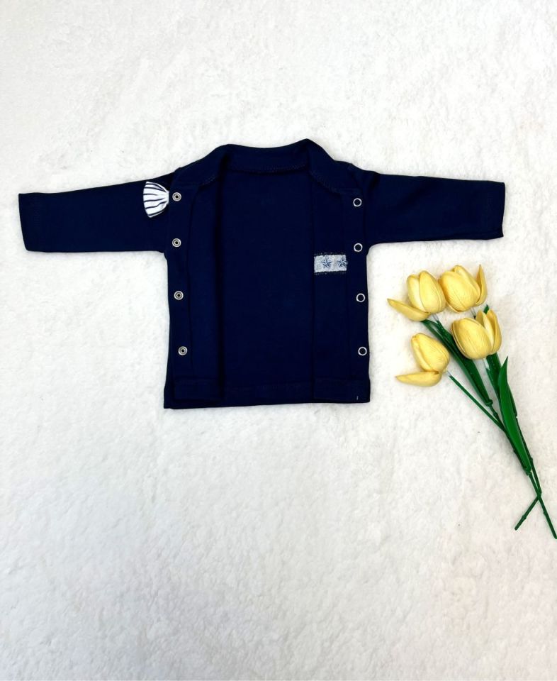 BABY ZUHU Cepli Papyonlu 5 li Hastane Çıkış Seti Erkek