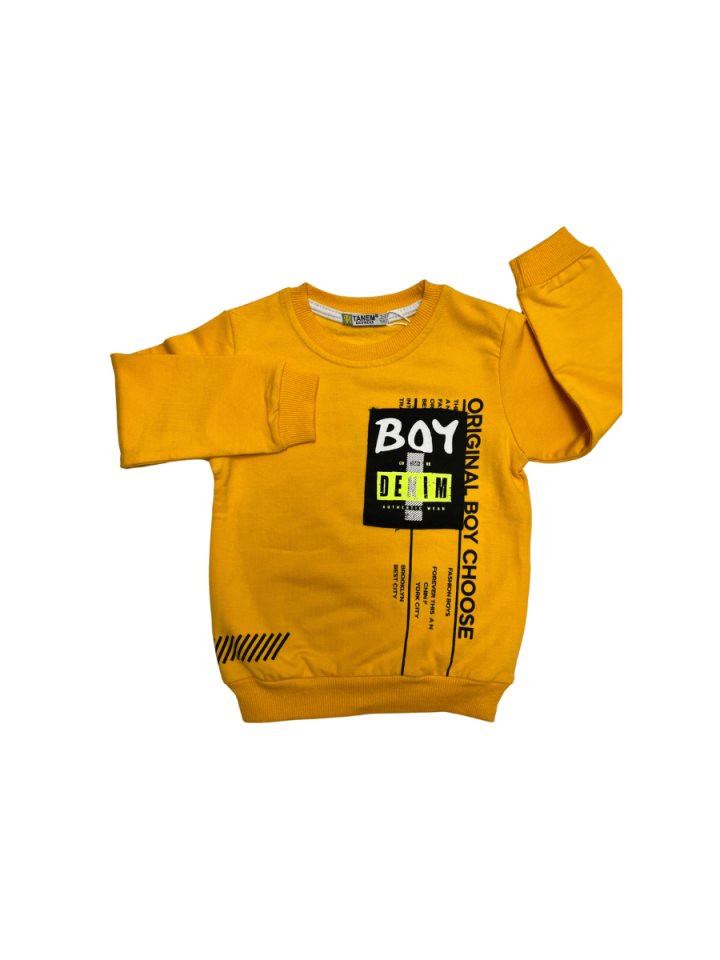 TANEM Yazı Baskılı 3 İp Sweat