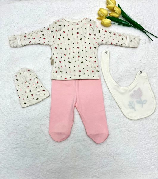 BABYİM Çicekli 4 lü Hastane Çıkışı