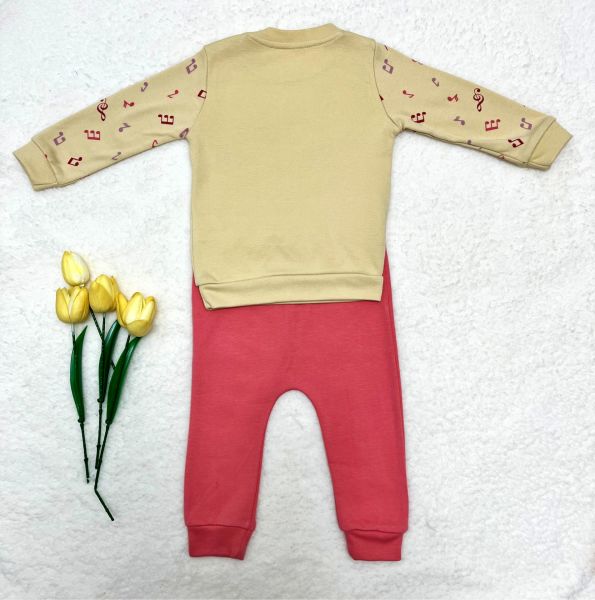 BABYCOY Be Happy Baskılı Takım
