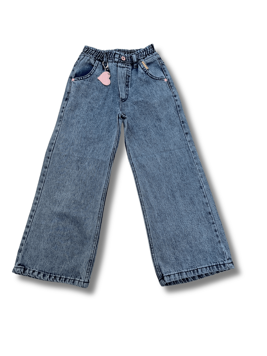 PAFİM Lastikli Bol Paça Pantolon