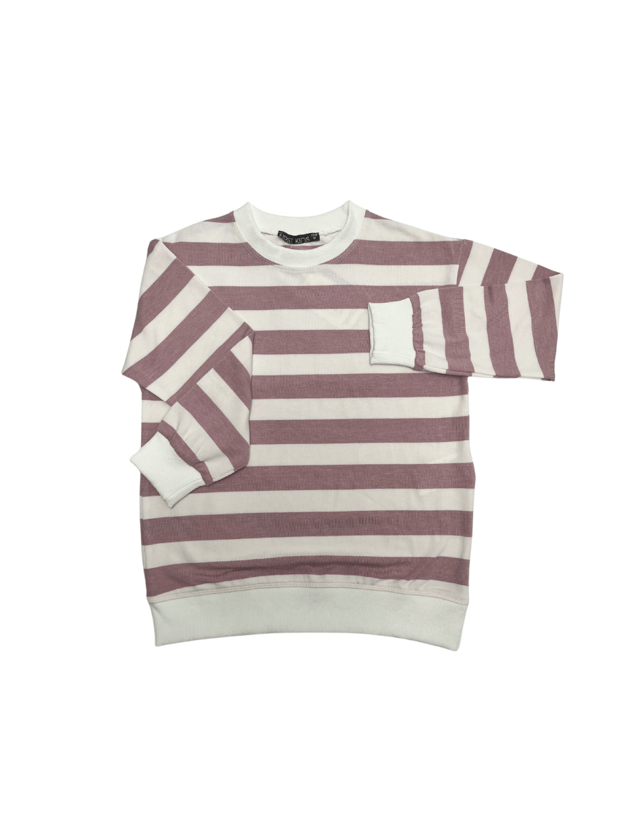 FİRST KİDS Çizgili Erkek Sweat