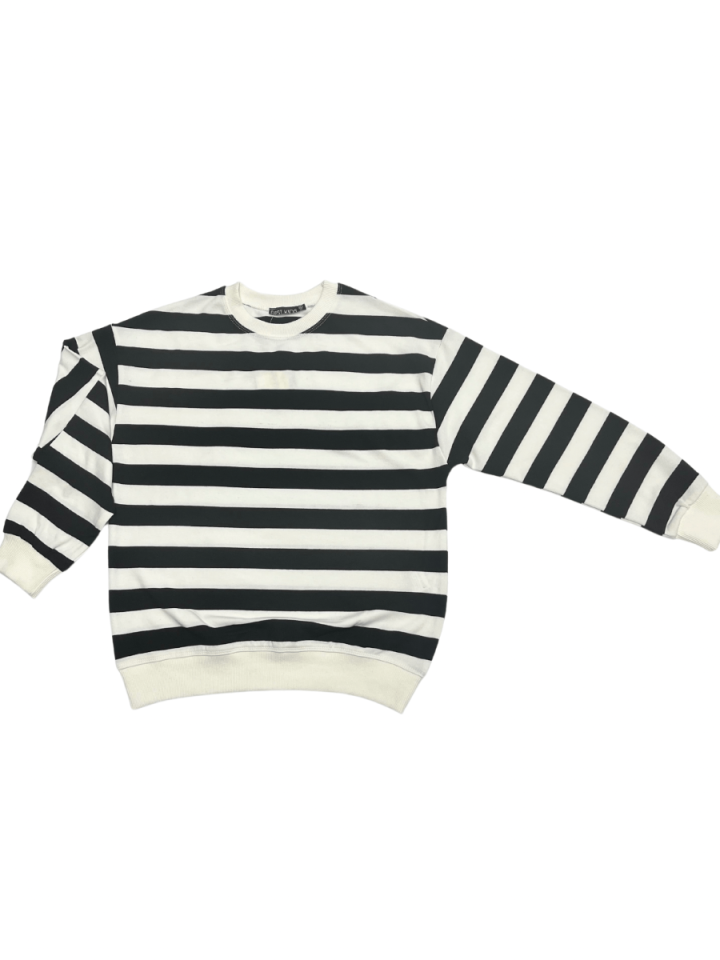 FİRST KİDS Çizgili Erkek Sweat
