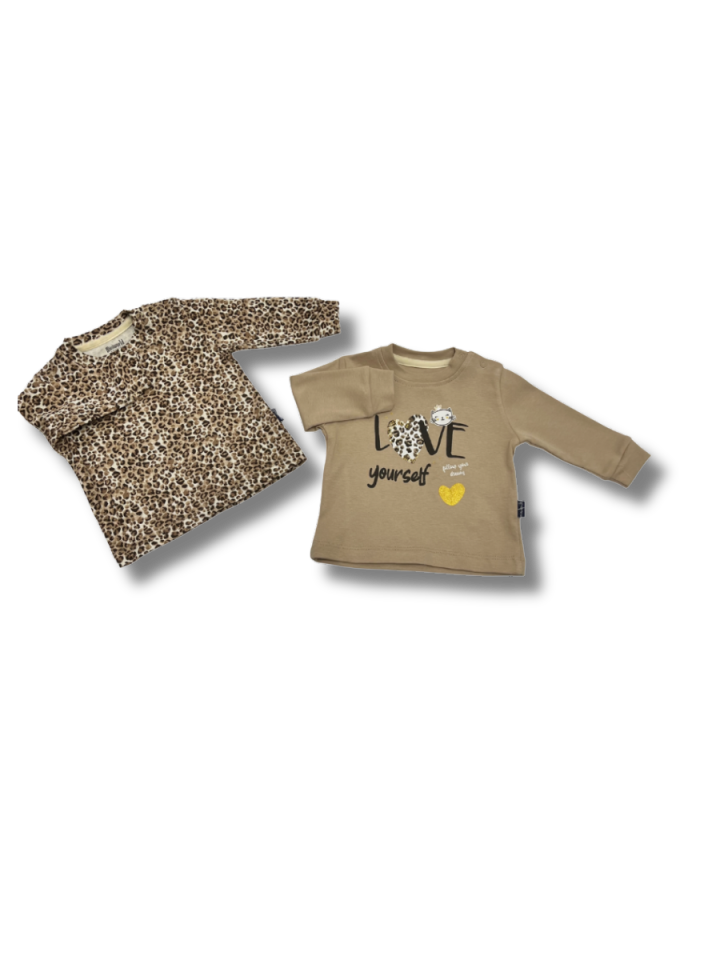 MİNİ WORLD Kız Leopar Sweat