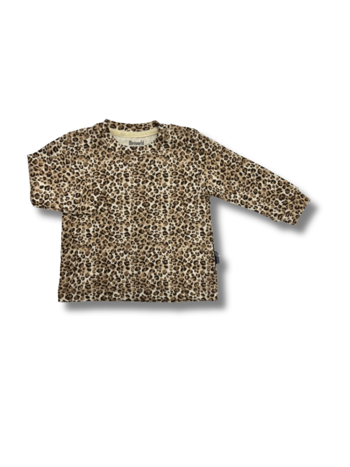 MİNİ WORLD Kız Leopar Sweat