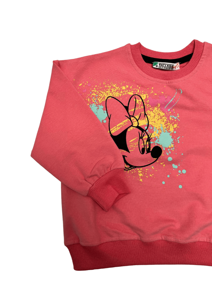 PATY KİDS Minie Baskılı Sweat