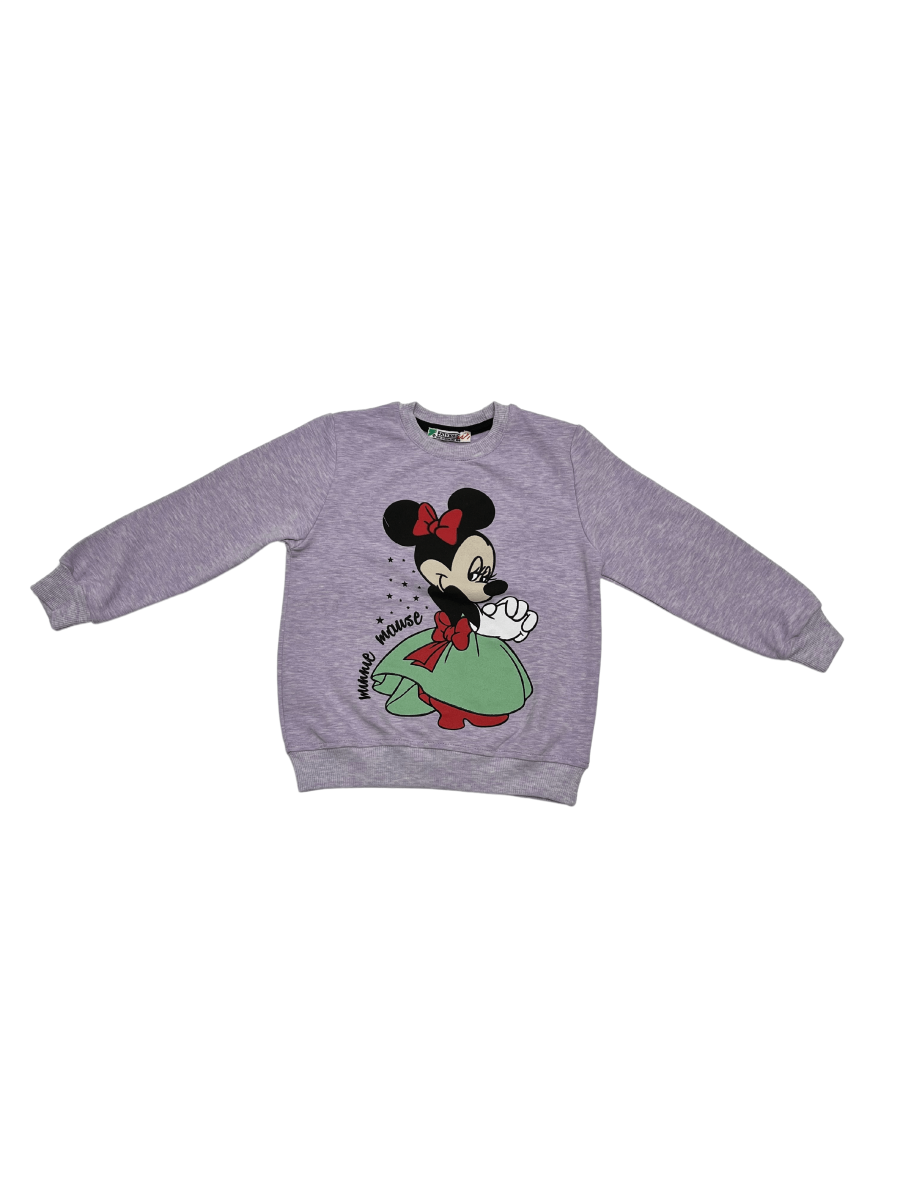 PATY KİDS Minnie Mause Baskılı Sweat