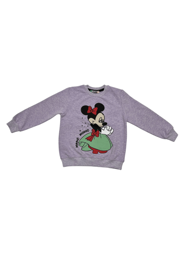 PATY KİDS Minnie Mause Baskılı Sweat