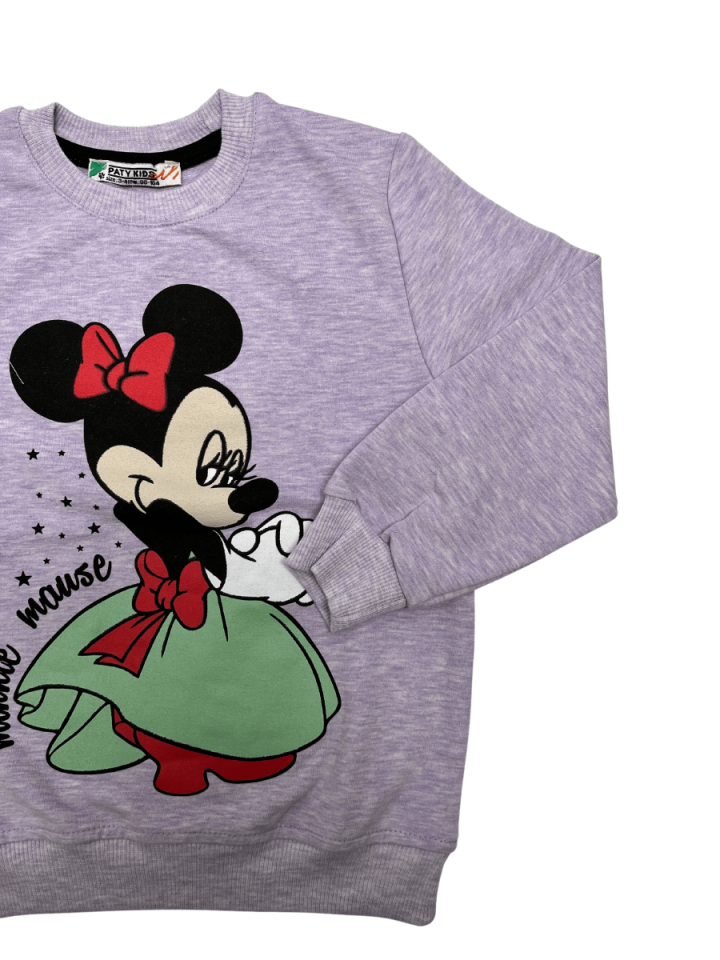 PATY KİDS Minnie Mause Baskılı Sweat