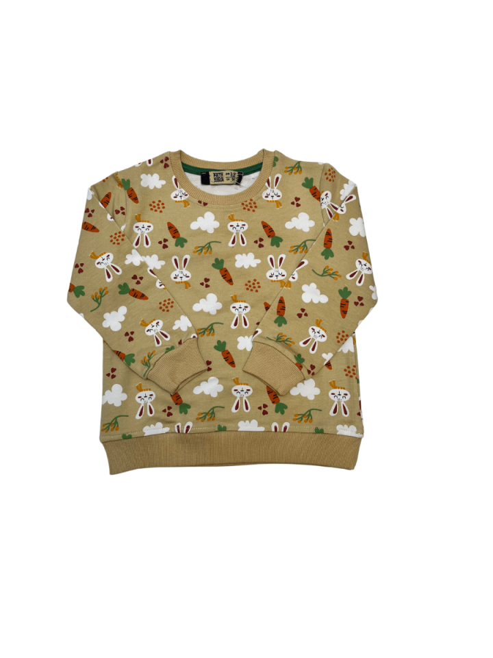 PATY KİDS Tavşan Baskılı Sweat