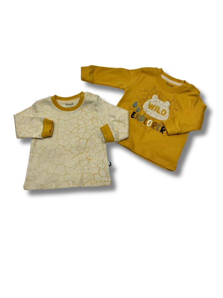 MİNİ WORLD Crack Pattern Sweat Bebek Üst