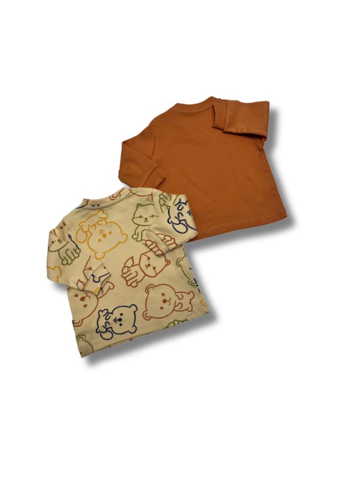 MİNİ WORLD Colorful  And Cute Baskılı Kız Bebek Sweat