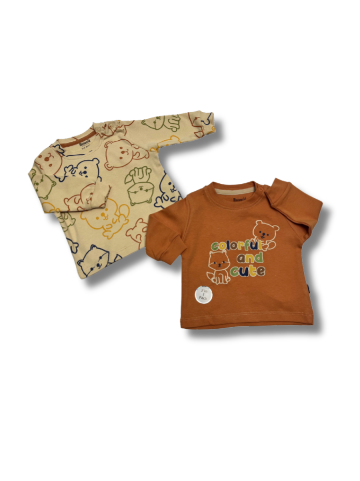 MİNİ WORLD Colorful  And Cute Baskılı Kız Bebek Sweat