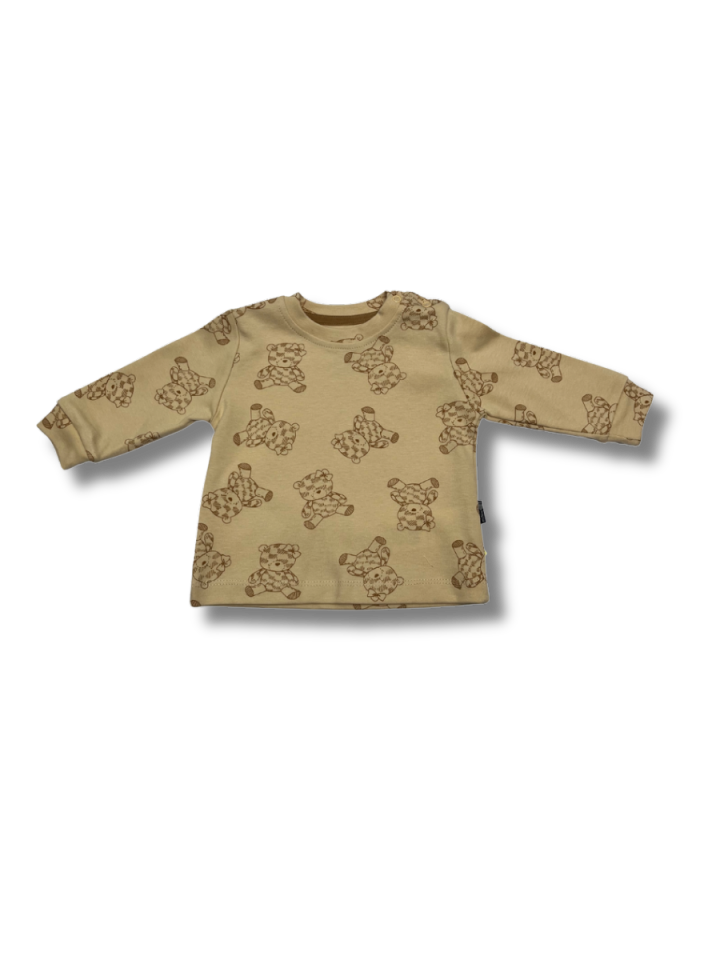 MİNİ WORLD Cute Bear Baskılı Kız Sweat