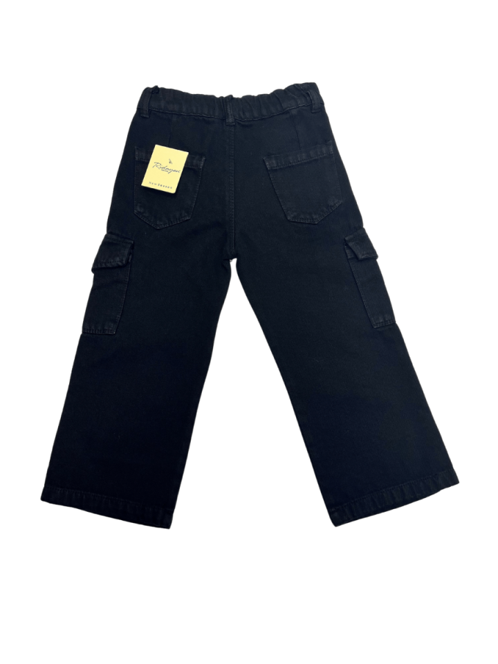 RİDAYEN Ham Zara Yapışma Cep Lot Pantolon
