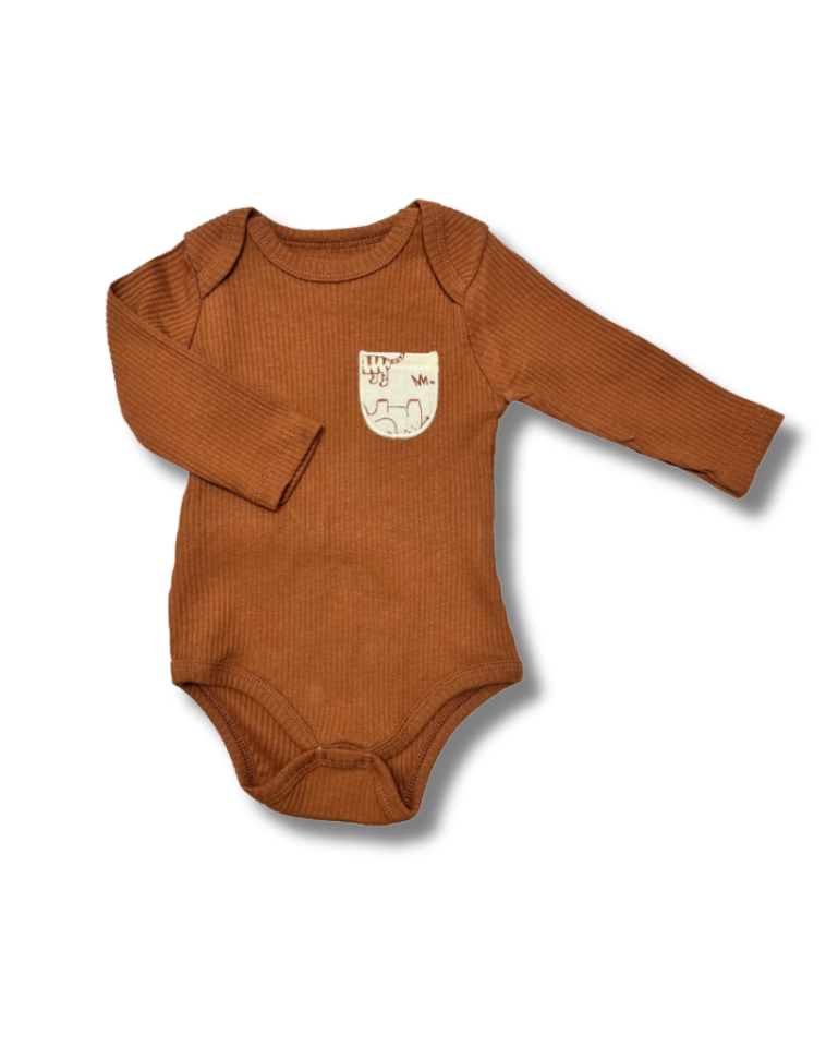 NECİXS Çıtçıtlı  Erkek Bebek Badi