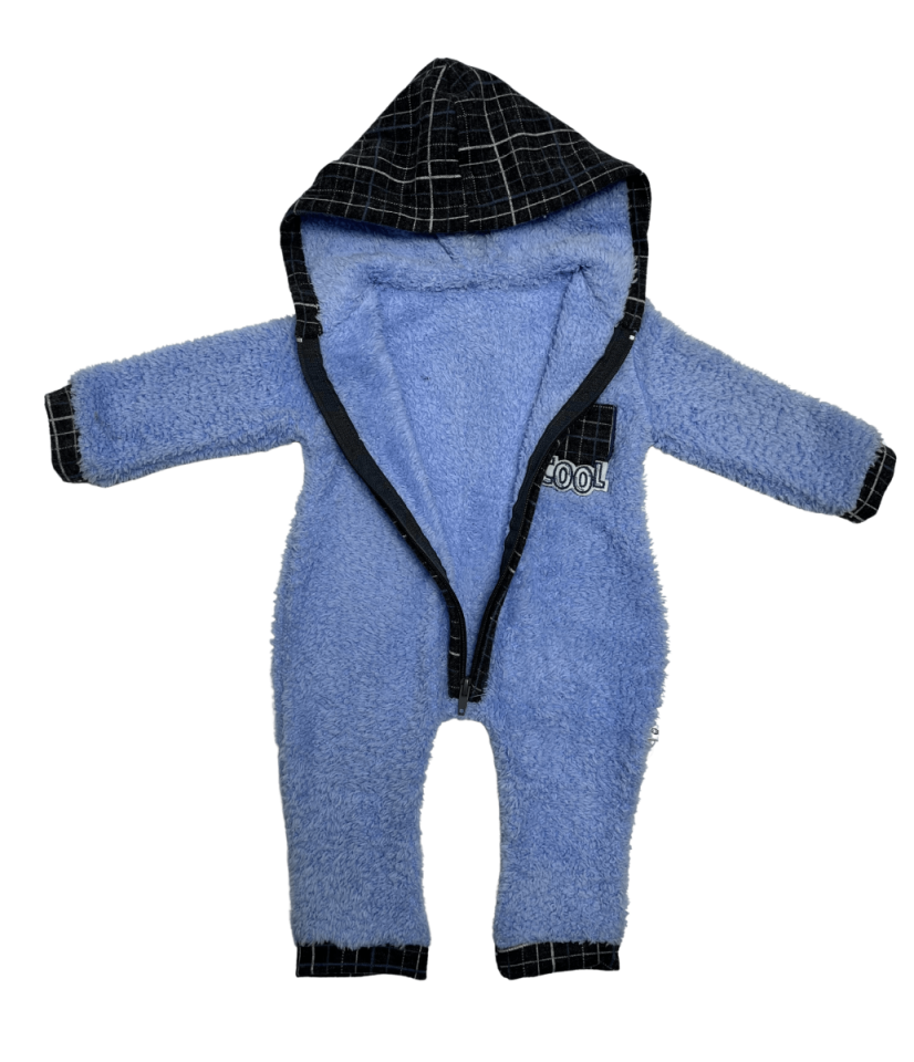 CARMİN BABY  Cep Detaylı Fermuarlı Tulum
