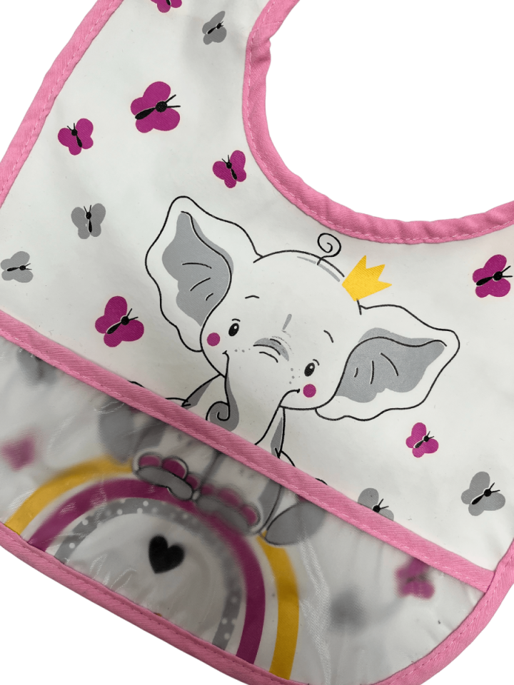 BABYTONE Fil Desenli Mama Önlüğü