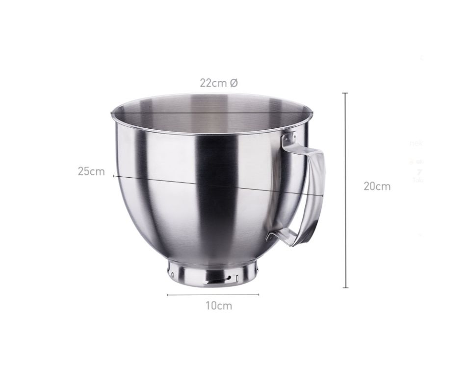 Korkmaz Pro Mix A470-02 1600 W 4.7 lt Azura Stand Mikser
