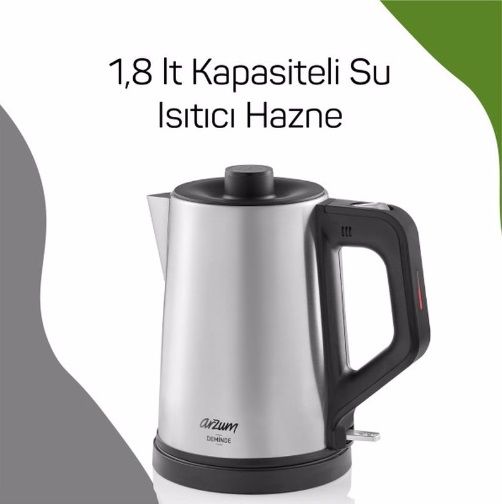 Arzum AR3129 Deminde Inox Çay Makinesi