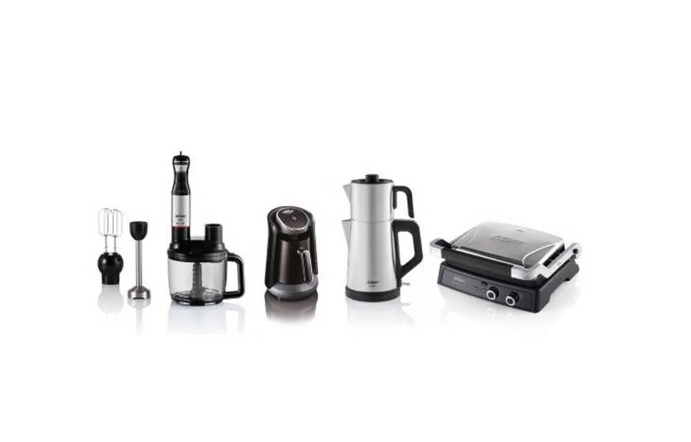 Arzum AR9026 Inox Premium 4 Parça Çeyiz Seti