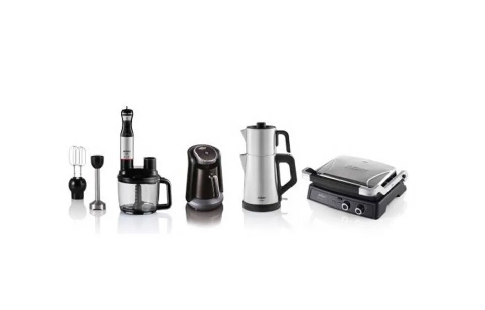 Arzum AR9026 Inox Premium 4 Parça Çeyiz Seti