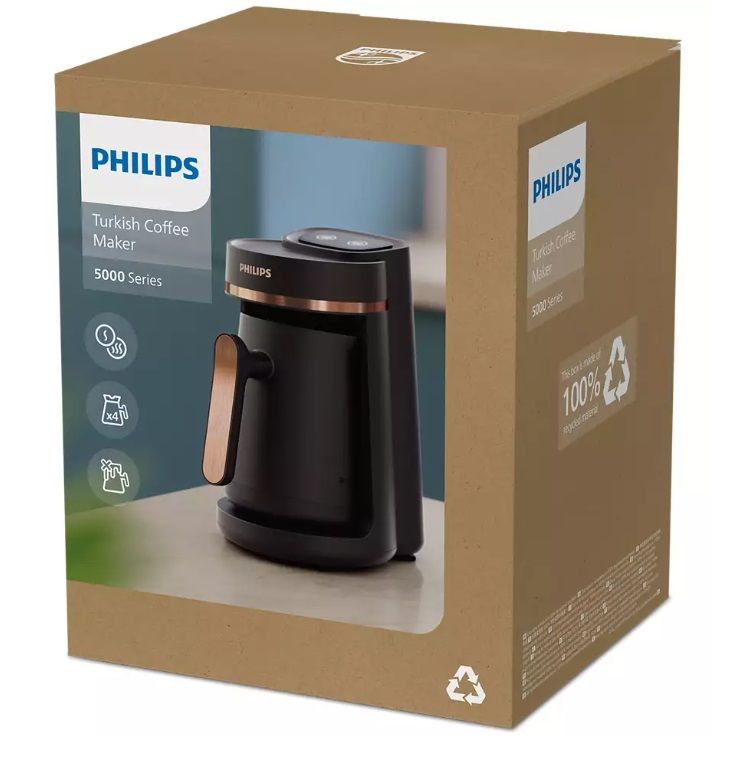 Philips Series 5000 HDA150/60 Bakır Türk Kahve Makinesi