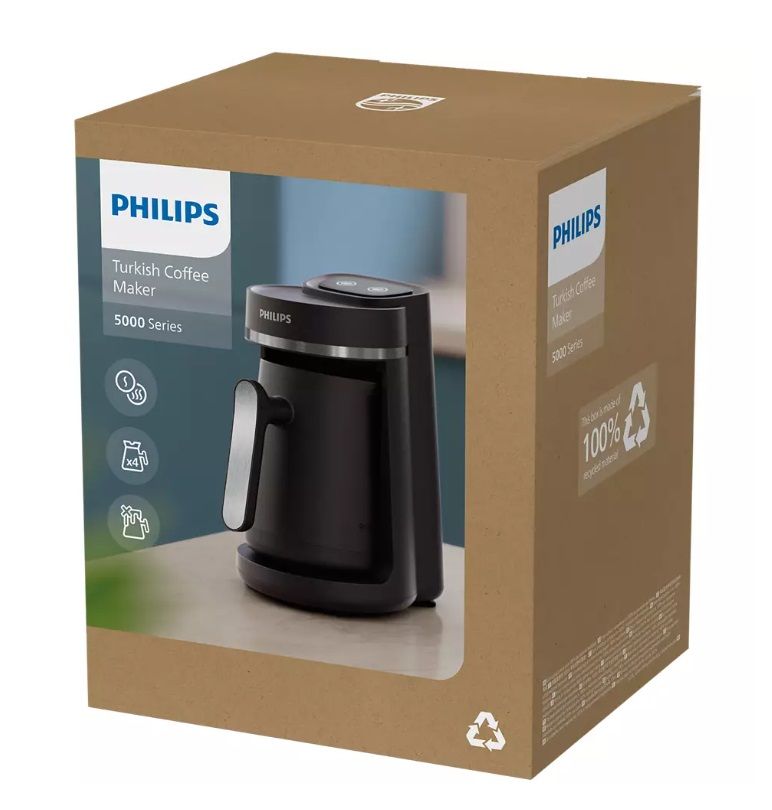 Philips Series 5000 HDA150/61 Inox Türk Kahve Makinesi