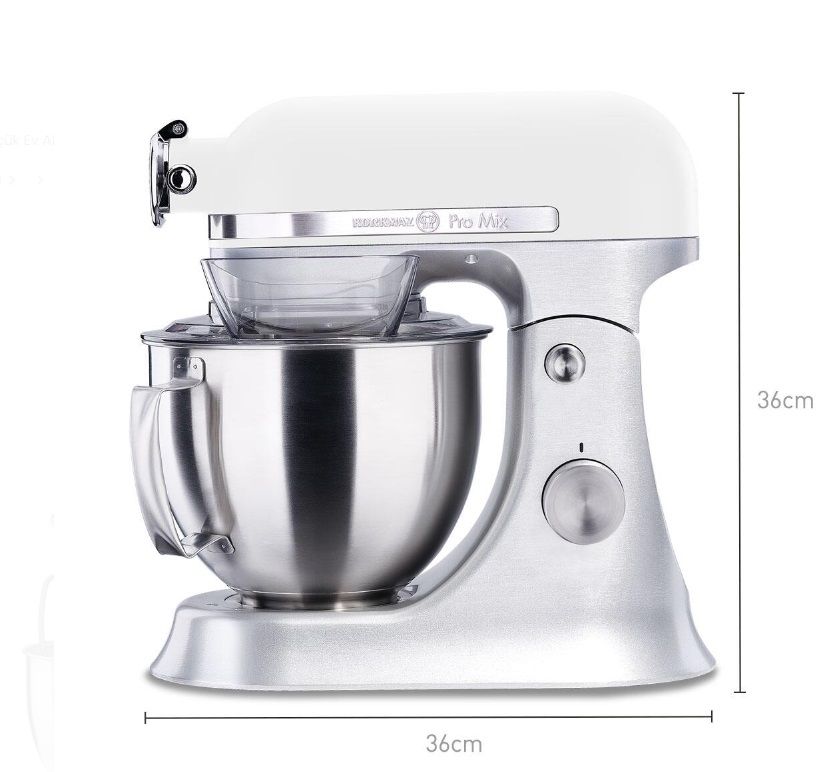 Korkmaz Pro Mix A470-04 1600 W 4.7 lt Vanilya Stand Mikser