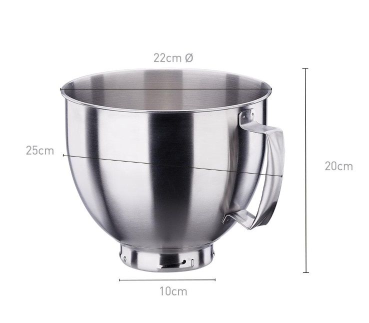 Korkmaz Pro Mix A470-04 1600 W 4.7 lt Vanilya Stand Mikser