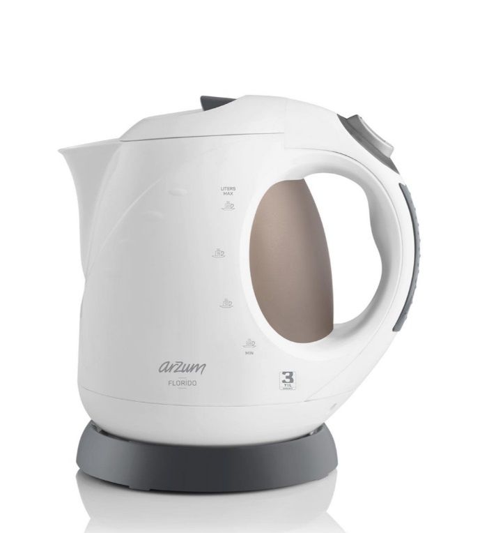 Arzum AR3014 Florido Beyaz 2000 W 2 lt Su Isıtıcısı