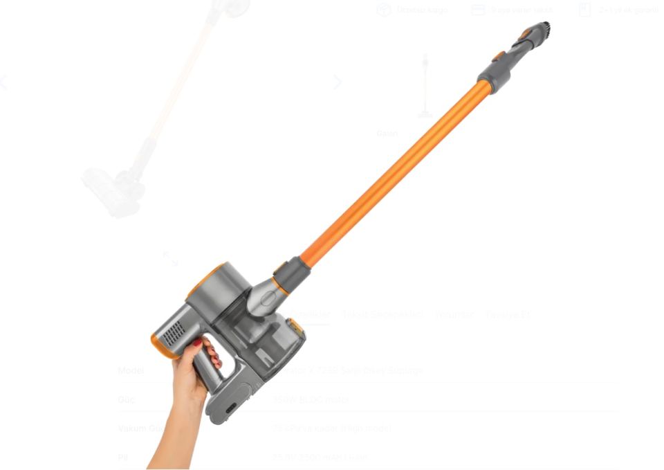 Fakir Inovator X 7269 25.9 V Dikey Şarjlı Süpürge