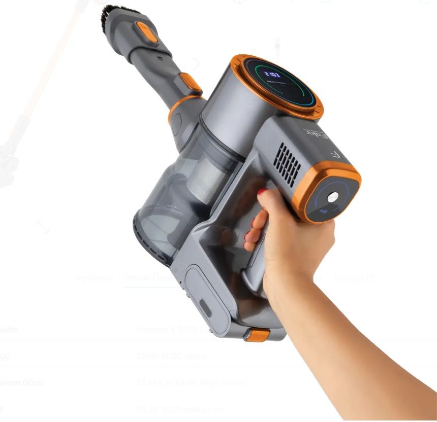 Fakir Inovator X 7269 25.9 V Dikey Şarjlı Süpürge