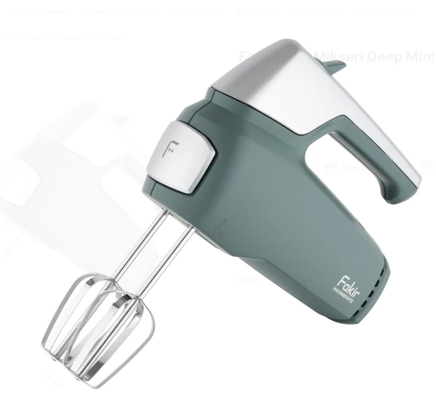 Fakir Forceful Deep Mint 700 W El Mikseri