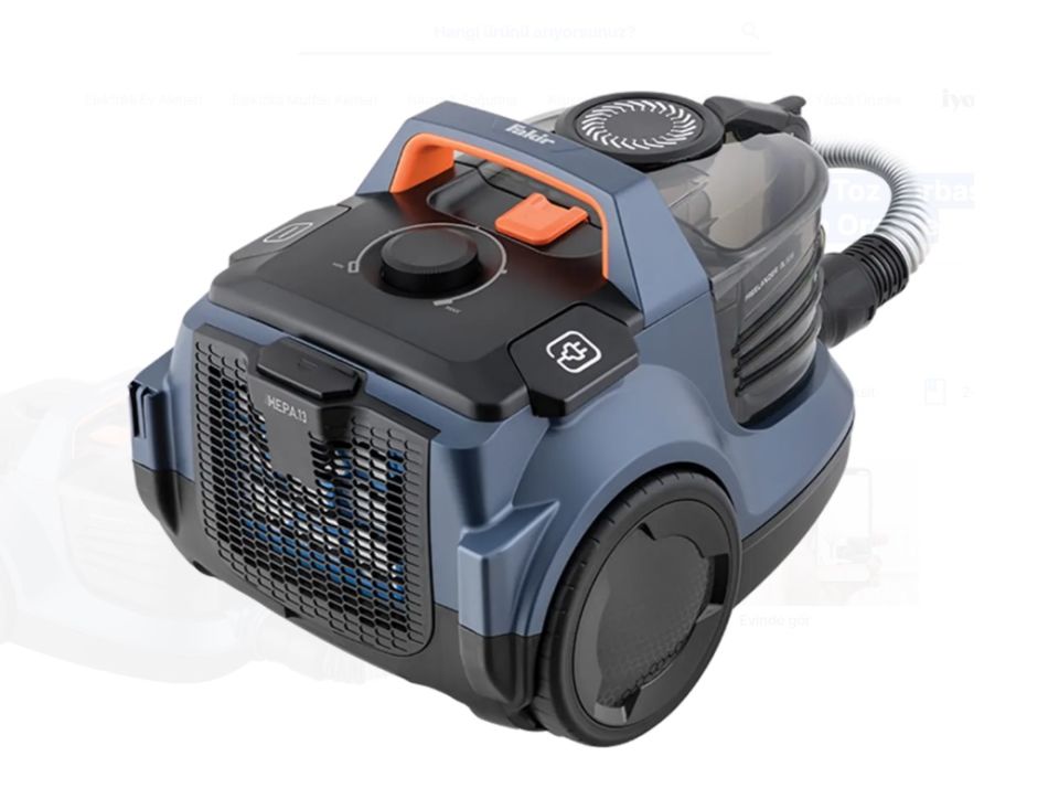 Fakir Freelander BL 6058 Toz Torbasız Elektrikli Süpürge Indigo Blue