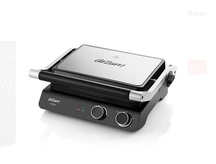 Arzum Steady AR2075-INX 1800 W Izgara ve Tost Makinesi